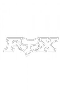 F-HEAD-X TDC STICKER 28"