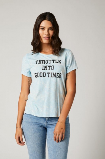 WOMENS THROTTLE SHIRT - Click Image to Close