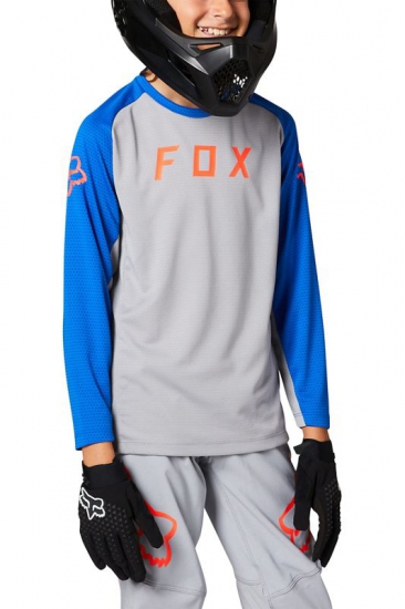 YOUTH DEFEND LONG SLEEVE JERSEY - Click Image to Close