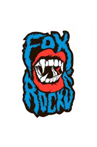 FOX ROCKS STICKER